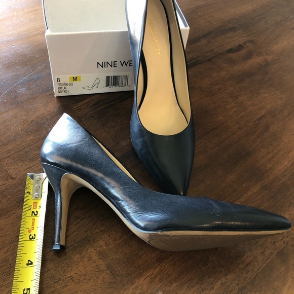 Navy Heel 3.5 inches - Picture 4 of 5